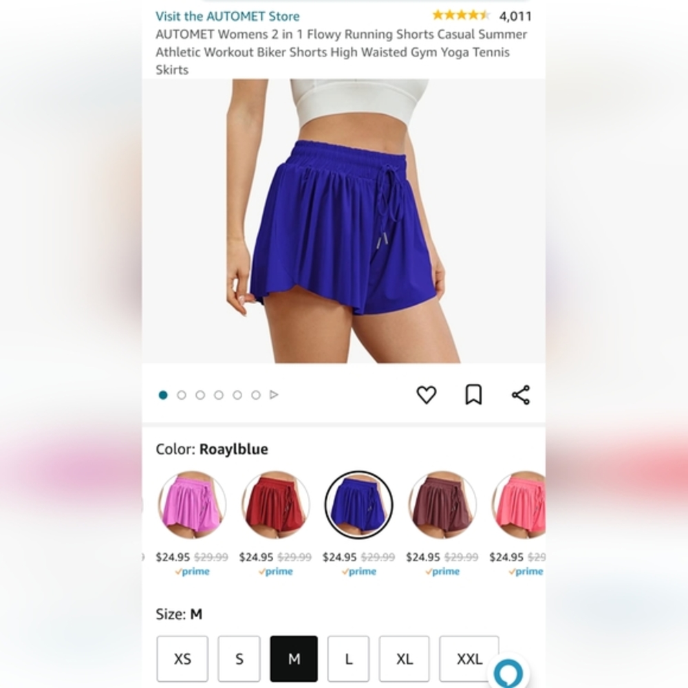 Automet Flowy 2in1 Shorts